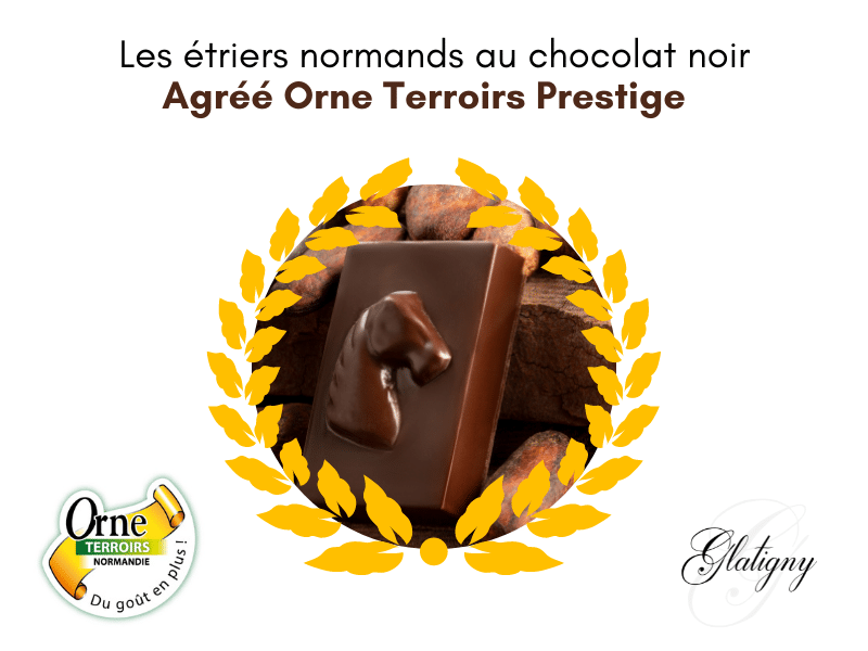 🐴 Les étriers normands au chocolat noir – Agrée Orne Terroirs Prestige